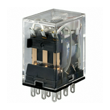 Teljesítményrelé 5A 3-v dugaszolós 100-120VDC monostabil MY3 24DC OMRON